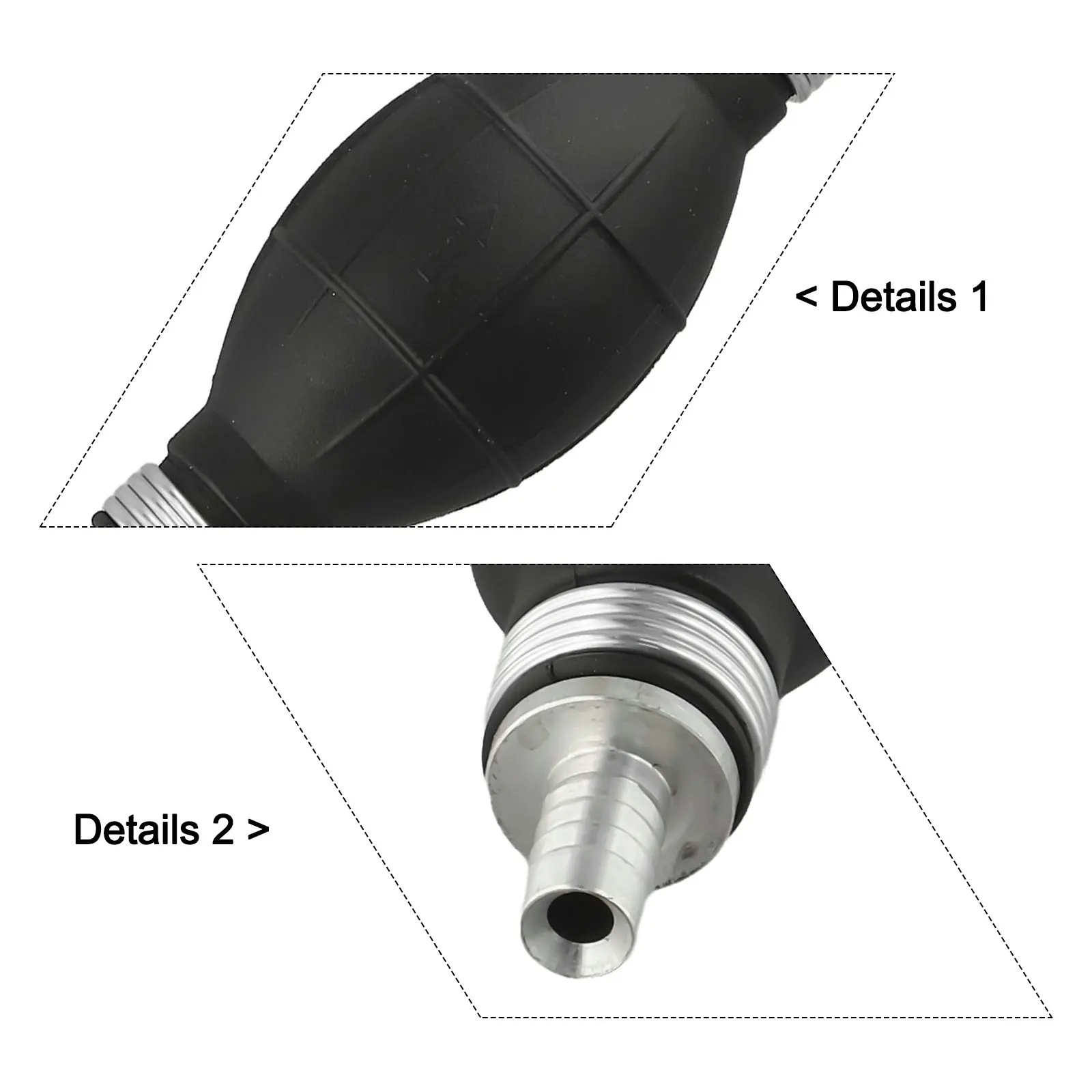 1pcs 10mm Car Pear Fuel Priming Fuel Pump Petrol Pump To Transfer -Gas Diesel -Fuel Water Hand -Fuel Pump Line Hand for primer