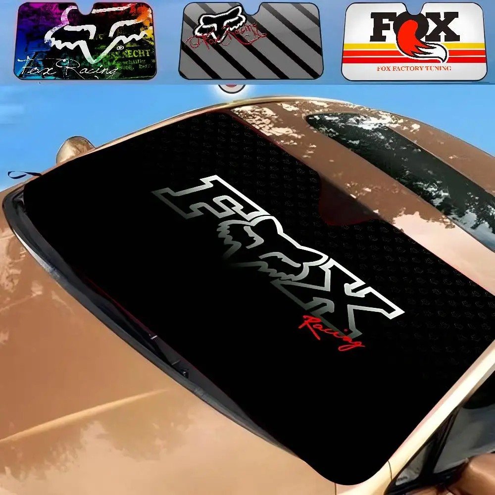 

Солнцезащитный козырек F-FOX Racing для лобового стекла автомобиля, внедорожника, грузовика, аксессуар для защиты от солнца, защитный экран-накладка