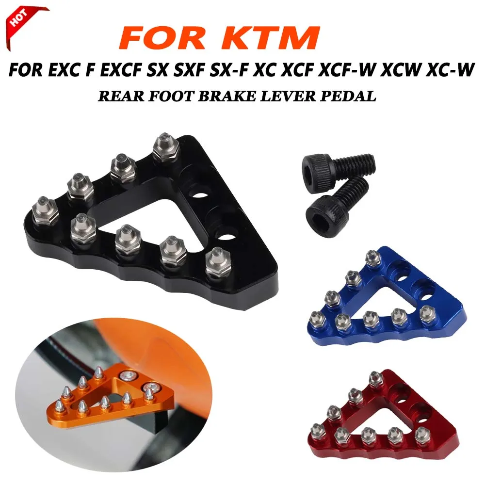 For KTM EXC F EXCF SX SXF SX-F XC XCF XCF-W XCW XC-W 85 125 150 200 300 - 500 Rear Brake Pedal Plate Gear Shift Lever Tip Plate