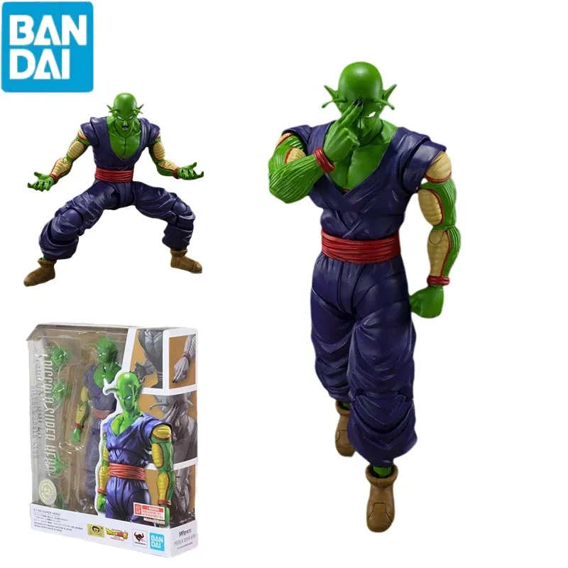 

In stock SHF DRAGON BALL SUPER Super Hero Piccolo Bandai Anime Model Toys Action Figure Gifts Collectible