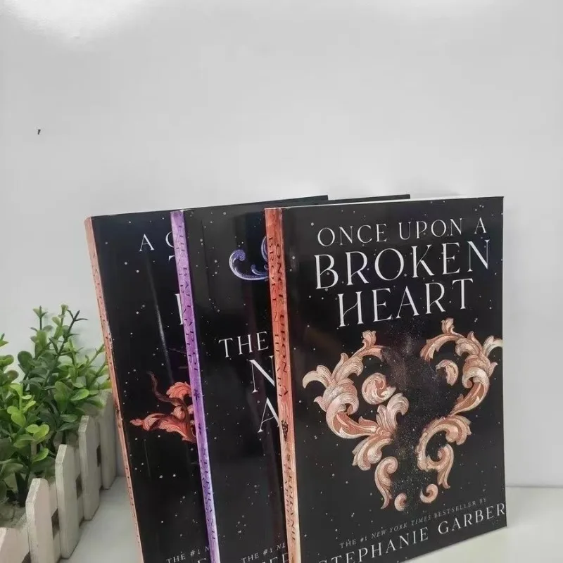 3 Books/Set A Curse For True Love,Once Upon A Broken Heart,The Ballad Of Never After by Stephanie Garber Paperback Book English