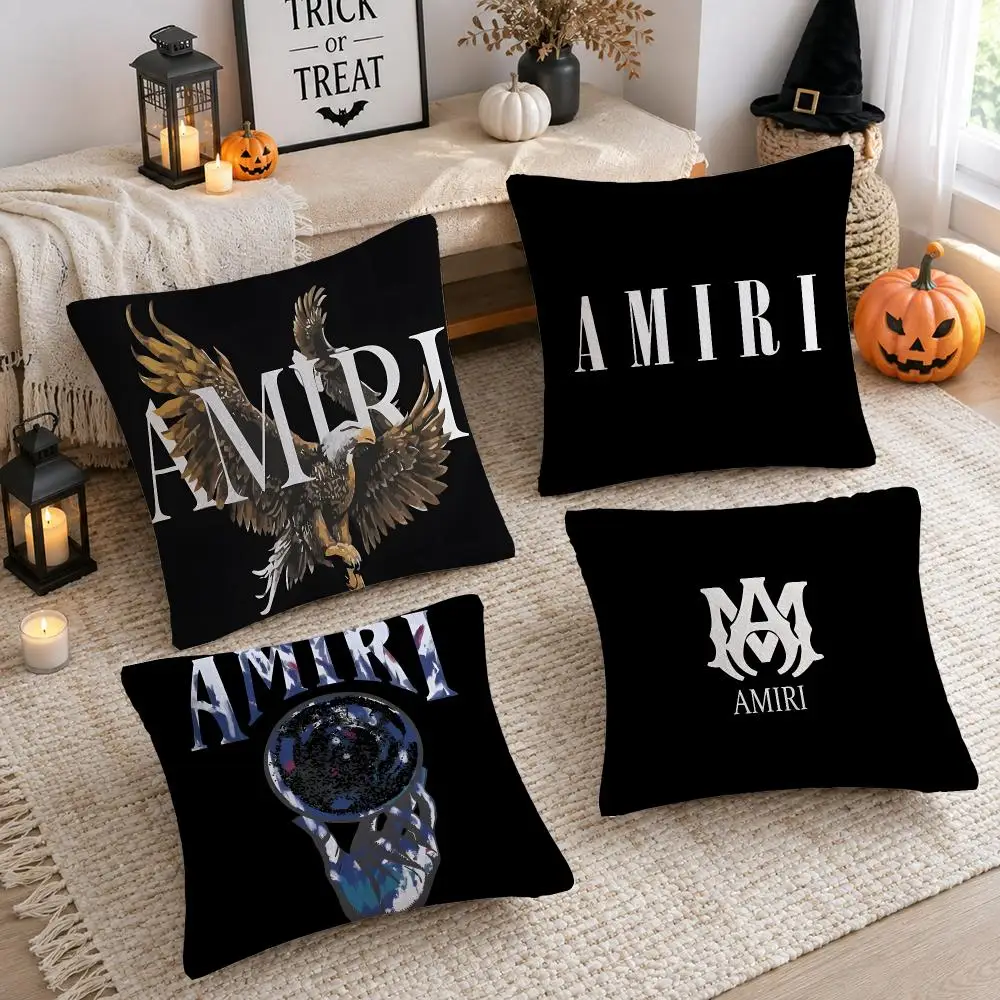 Cushion Cover Plush Decorative Pillow Case With Hidden Zipper Cutecore Room Decor For Home Fashion A-AMIRI-ES Logo