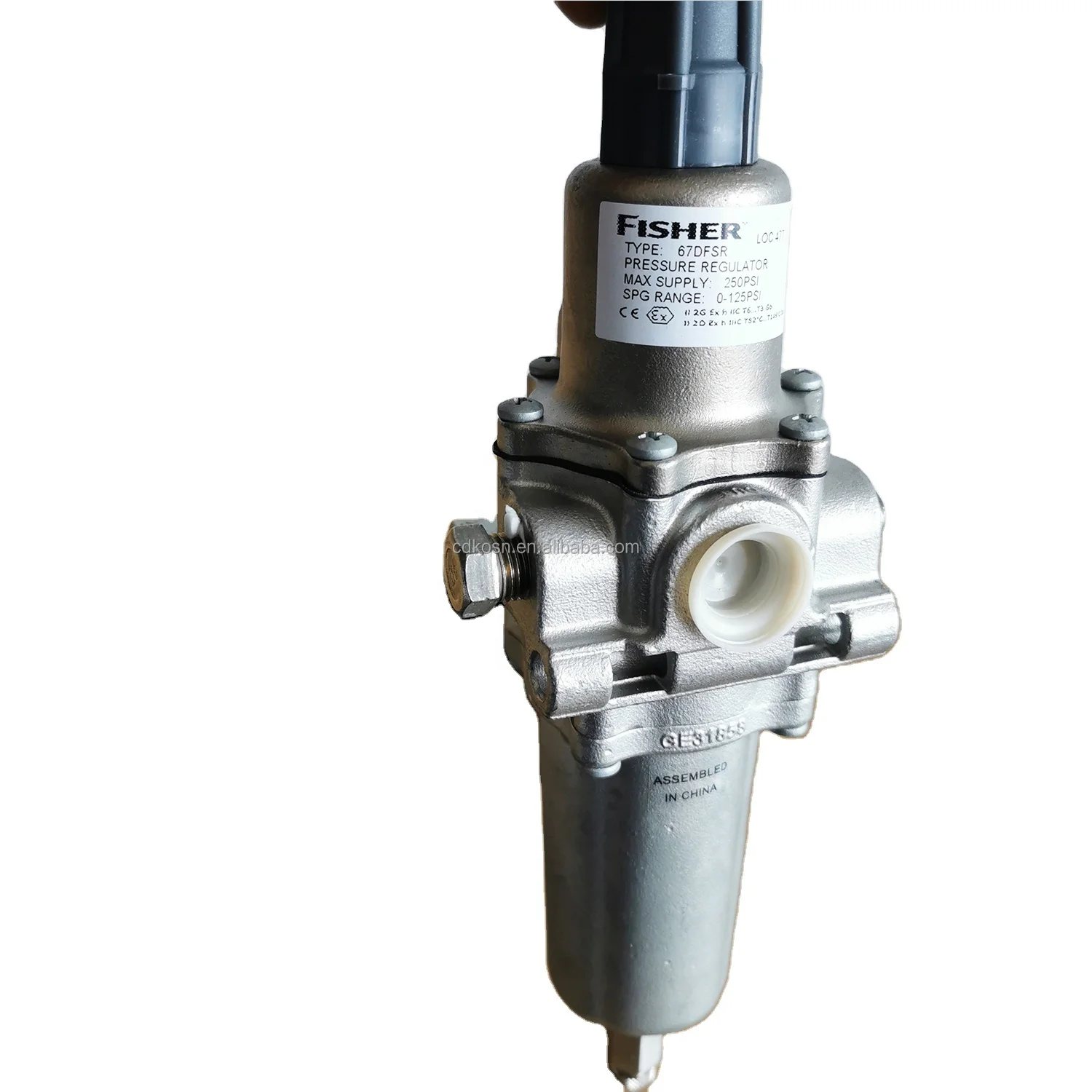 Original Fisher 67DFSR High Precision 67D series filter pressure reducing regulator Stainless steel valve fisher