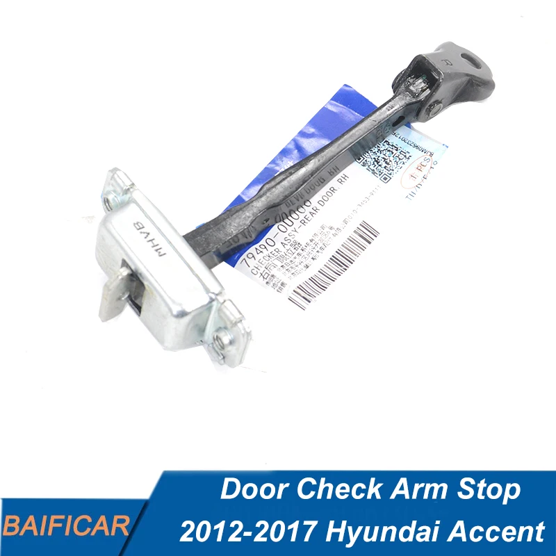 Brand Genuine Door Check Arm Stop Hinge Strap Limiter 793800U000 793900U000 794800U000 794900U000 For 2012-2017 Hyundai Accent