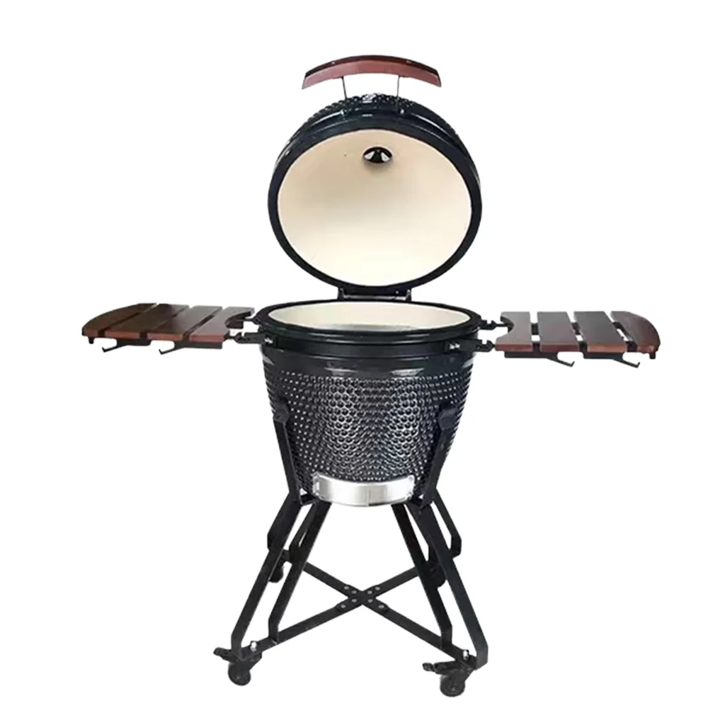 

Auplex Asador De Carbon BBQ Smoker Rotisserie Indoor/Outdoor 18 Inch Kamado BBQ Charcoal Grill