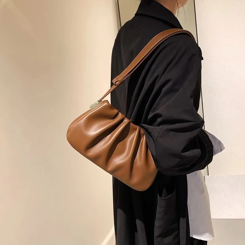 brown satchel handbag