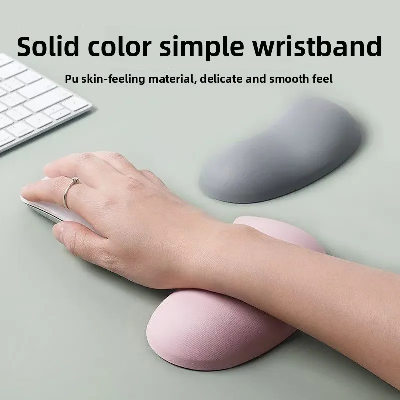 Cloud Silikon-Handgelenkauflage Mauspad Ergonomische Weiche Hautfreundliche Schreibtischunterlage für Büro und Gaming 7 Farben 3 Größen – Detail 1