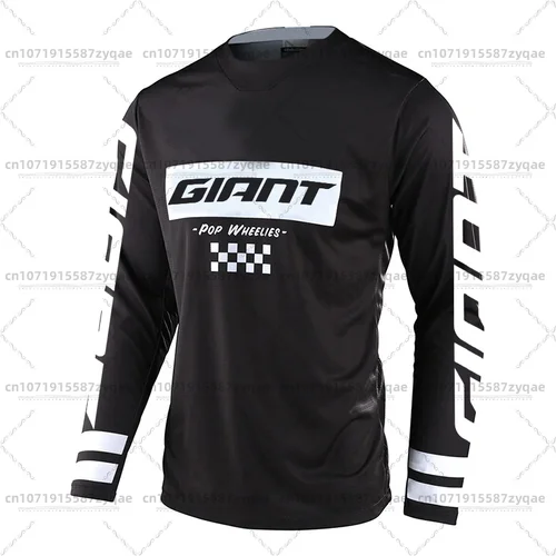 Imagen 2 del producto 2025 Jersey gigante para descenso DH, camiseta para Motocross, MTB, bicicleta todoterreno, camiseta para descenso, camiseta de ciclismo MX BMX