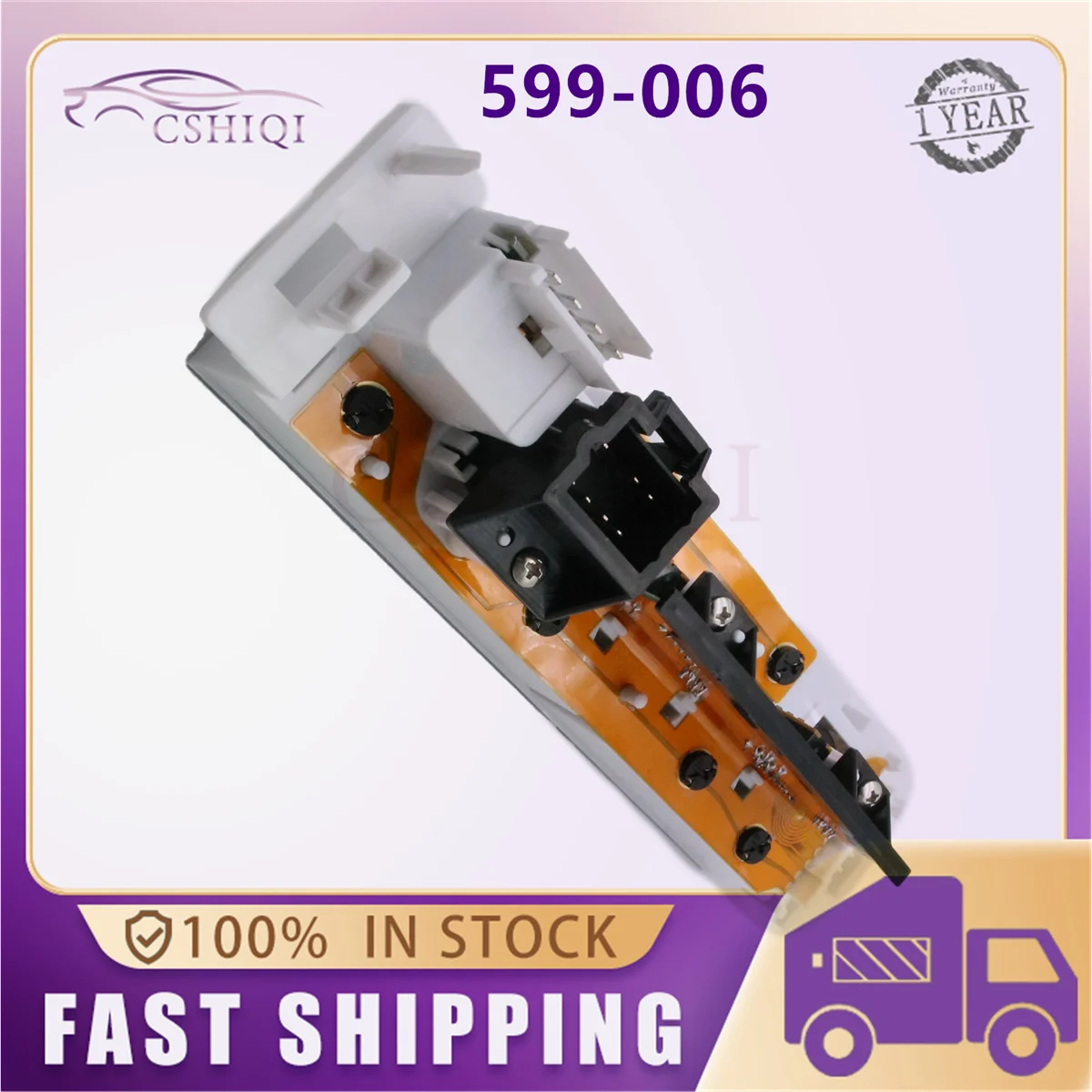 

599-006 A/C Heater Climate Control Module For 1996 1997 1998 1999 2000 Chevrolet Chevy Tahoe Suburban GMC Yukon 9378805 16231165