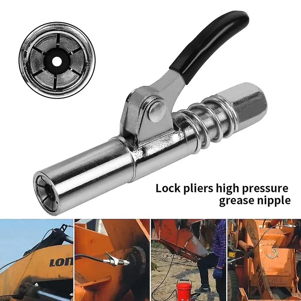 Npti/8 10000psi Clamp Type Grease Nipple Grease Coupler