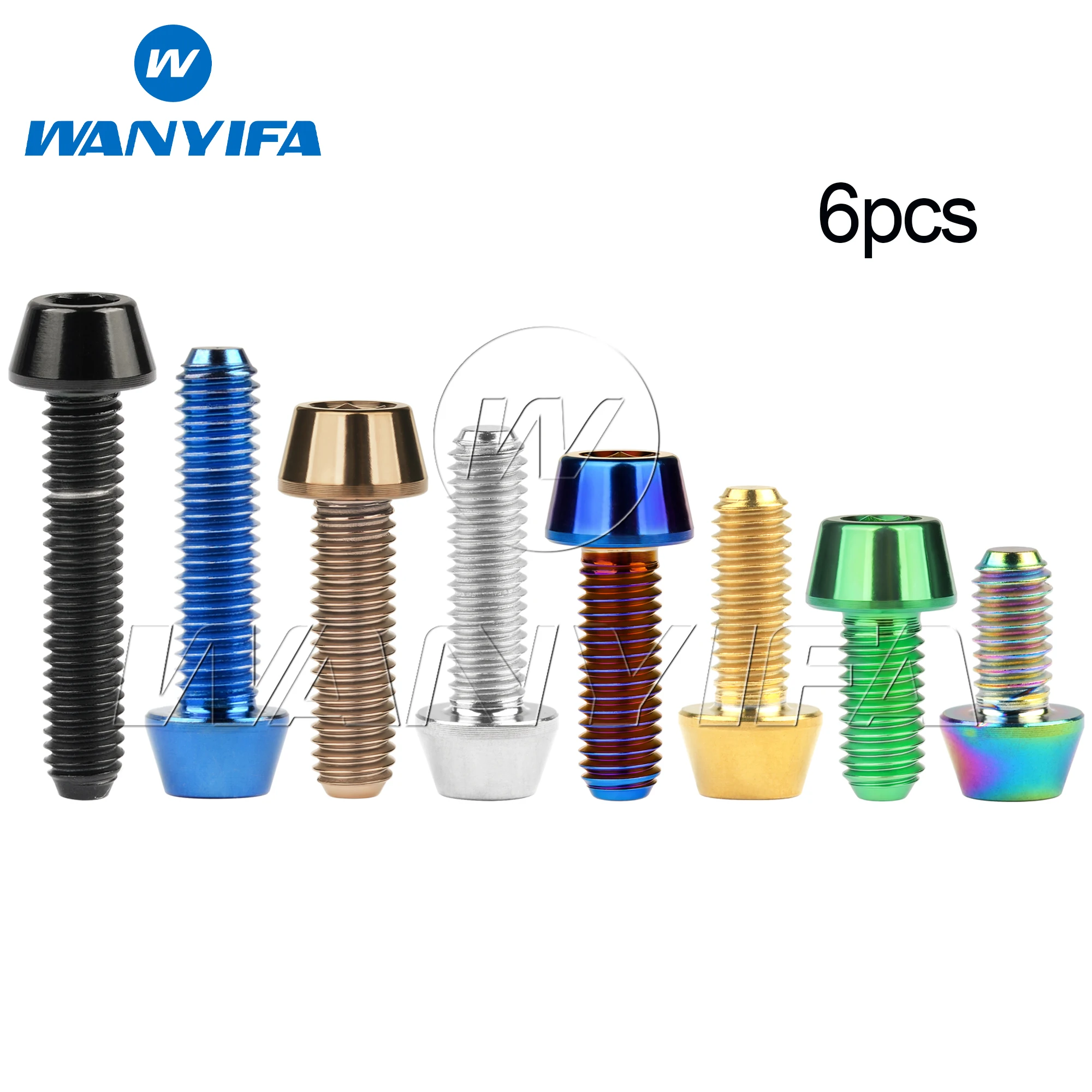 Wanyifa 6Pcs Titani…