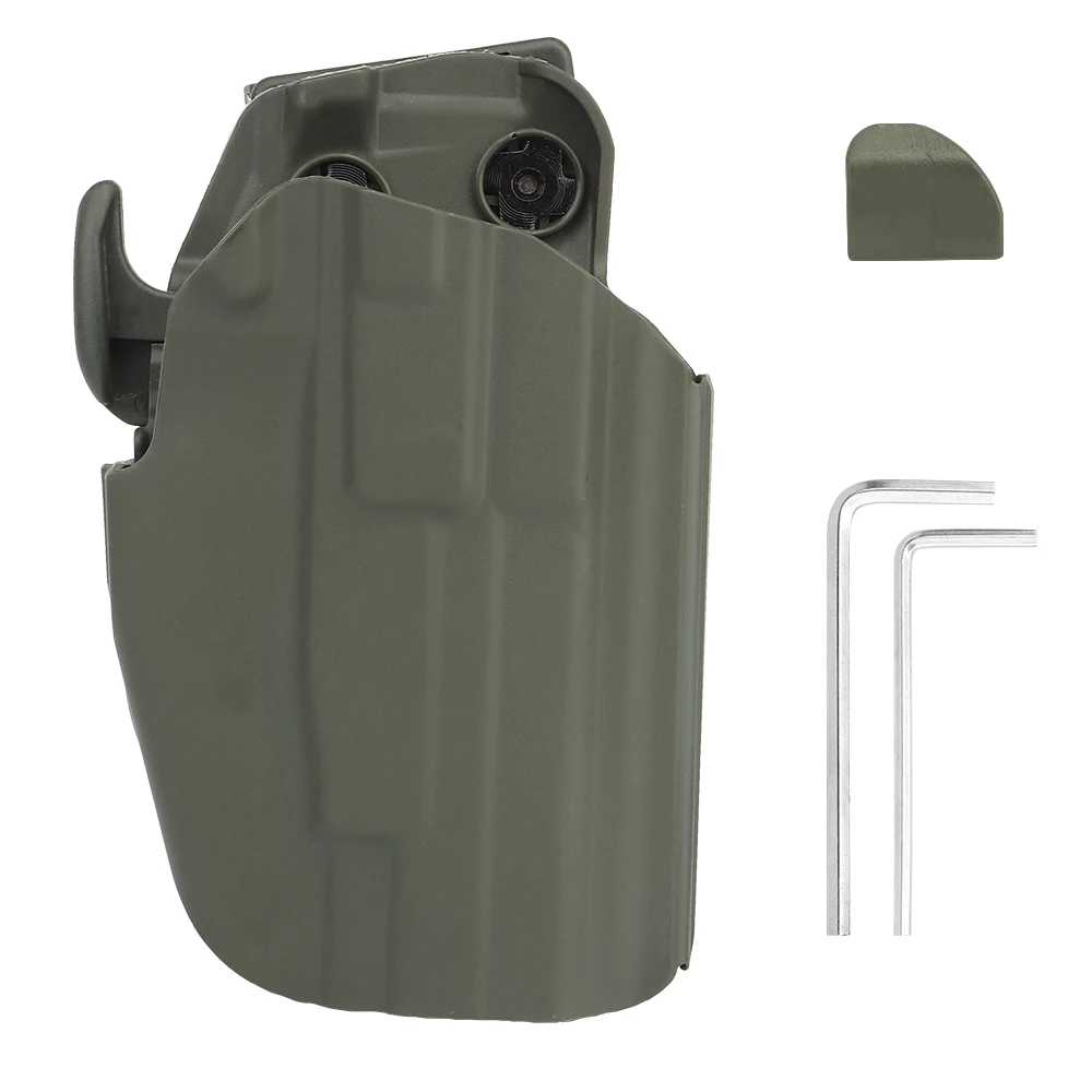 범용 전술 홀스터, 글록 19, 23, 29, H & K USP 컴팩트, H & K P30 45C, 발터 PPQ M2 용, 4 인치 9mm S & W M & P 45, 러거 SR9, 40