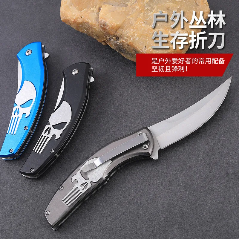 Hot Sale Portable Folding Survival Knife with Sharp Pocket Knife Suitable for Outdoor Camping and Wilderness EDC Survival Knives