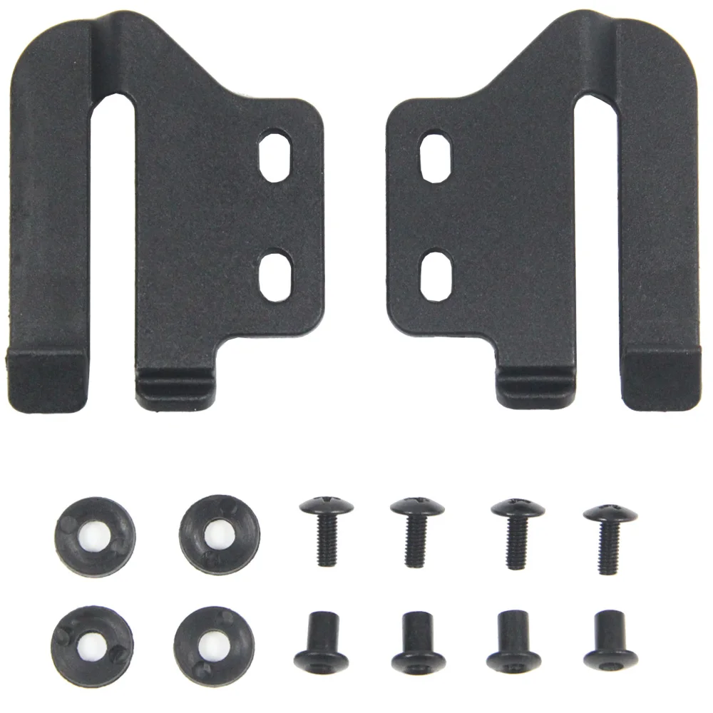 Correia Ajustável Loop Velocidade Clips para Kydex Couro Coldre Híbrido com Hardware Otw