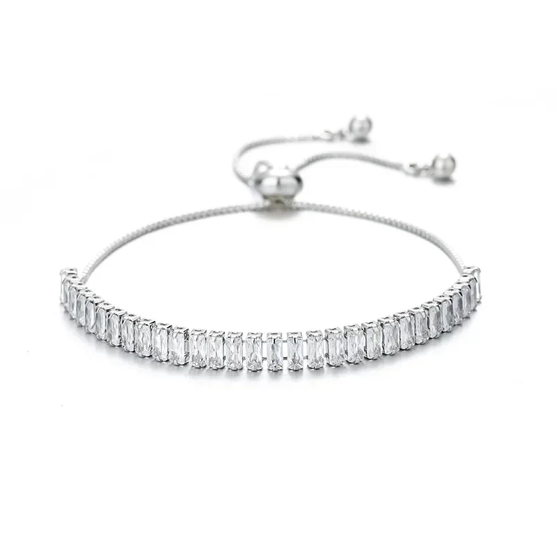 New Special Jewelry Adjustable 925 Sterling Silver Classic Butterfly Crystal Bracelets for Women fashion Wedding Party Gifts
