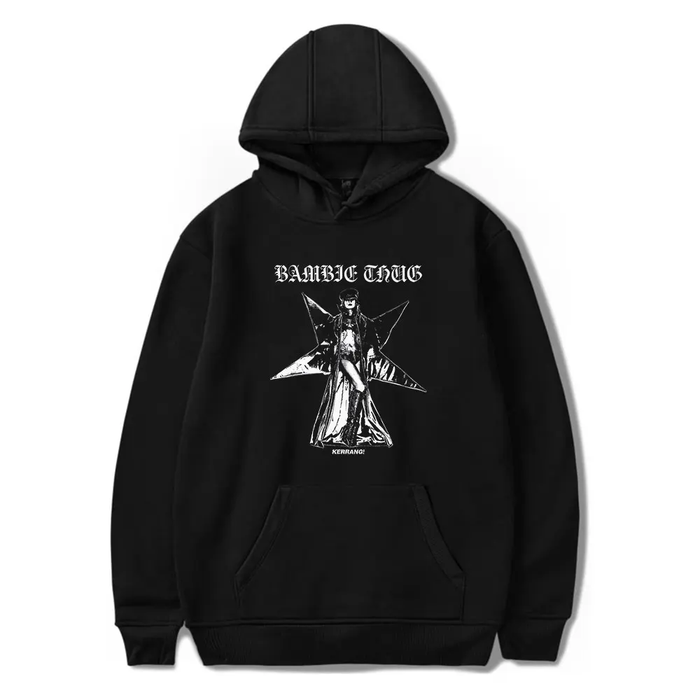 

Bambie Thug Pic Hoodies Women Men New Fashion HipHop Long Sleeve Sweatshirts