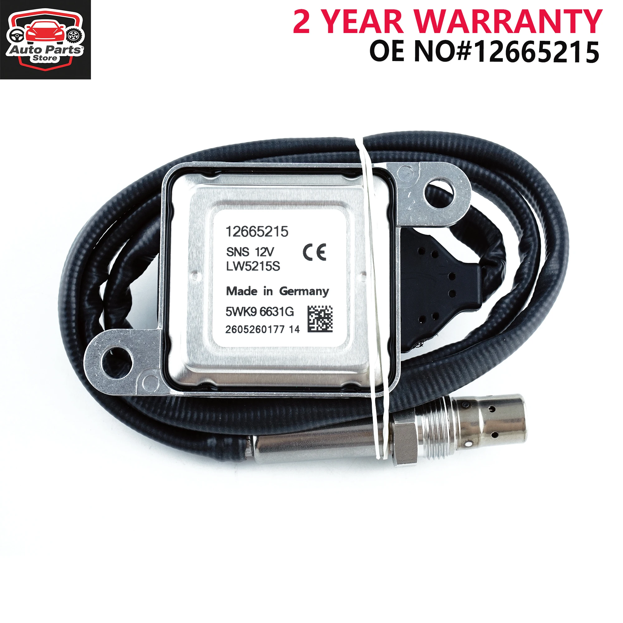 

12665215 5WK96631G 12V Nitrogen Oxide Nox Sensor For 2014-2016 Duramax Chevrolet Silverado 6.6L