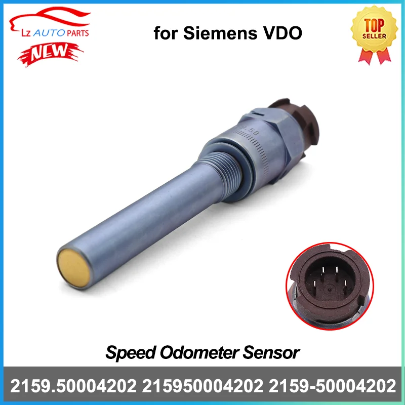 

Car Vehicle Speed Odometer Sensor 2159.50004202 215950004202 2159-50004202 for Siemens VDO 4 Pins 90mm Truck
