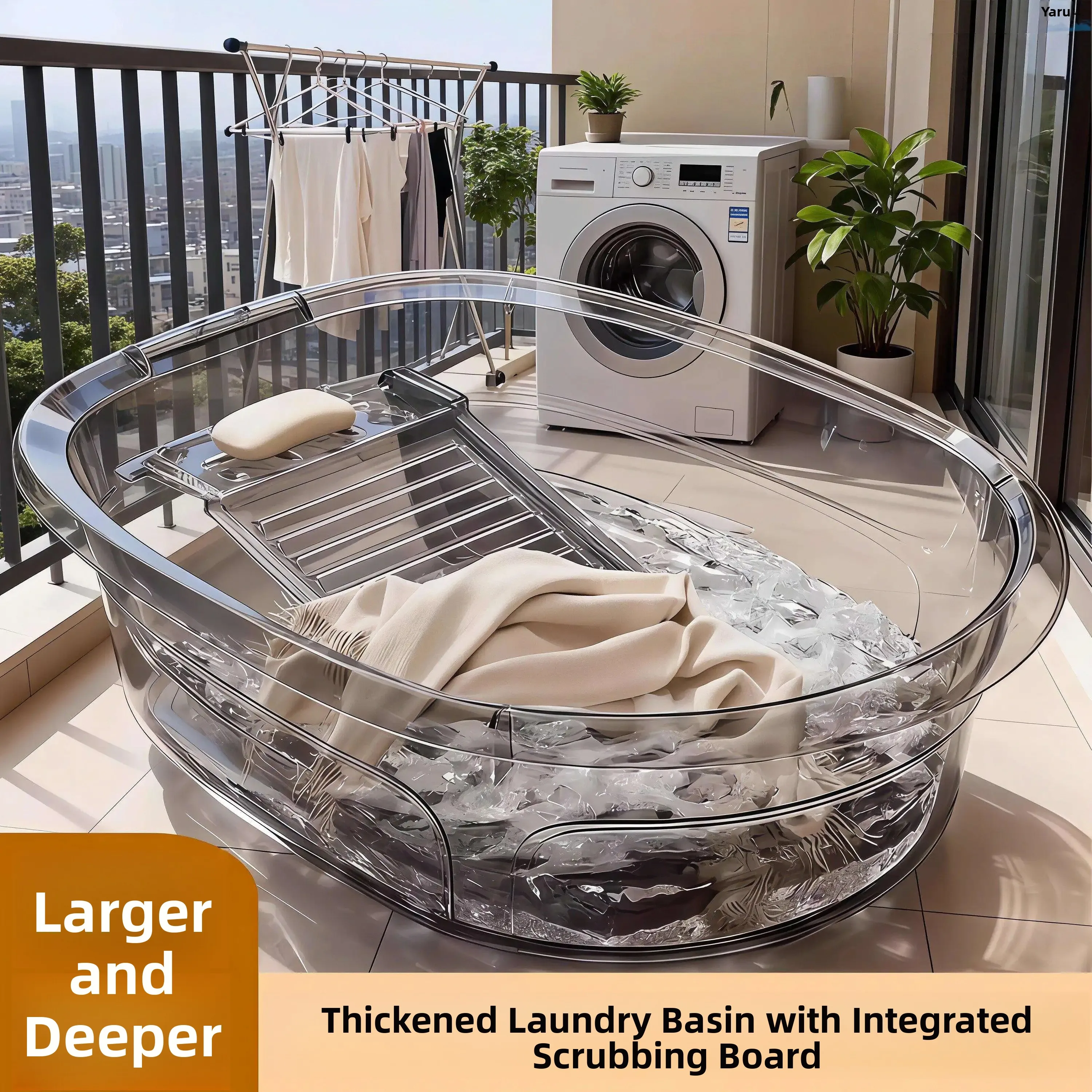thickened-plastic-integrated-laundry-tub-with-scrub-board-home-use-large-size-laundry-basin-multi-function-laundry-barrel