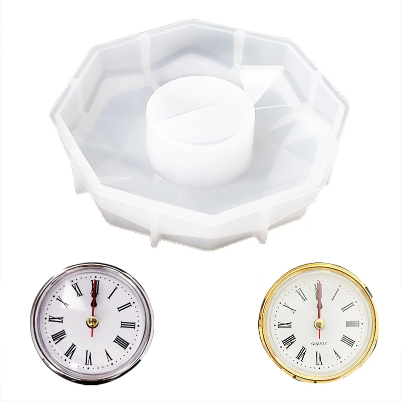 

DIY Clock Resin Molds Hexagonal Silicone Mold Handmade DIY Epoxy Molds N0HE