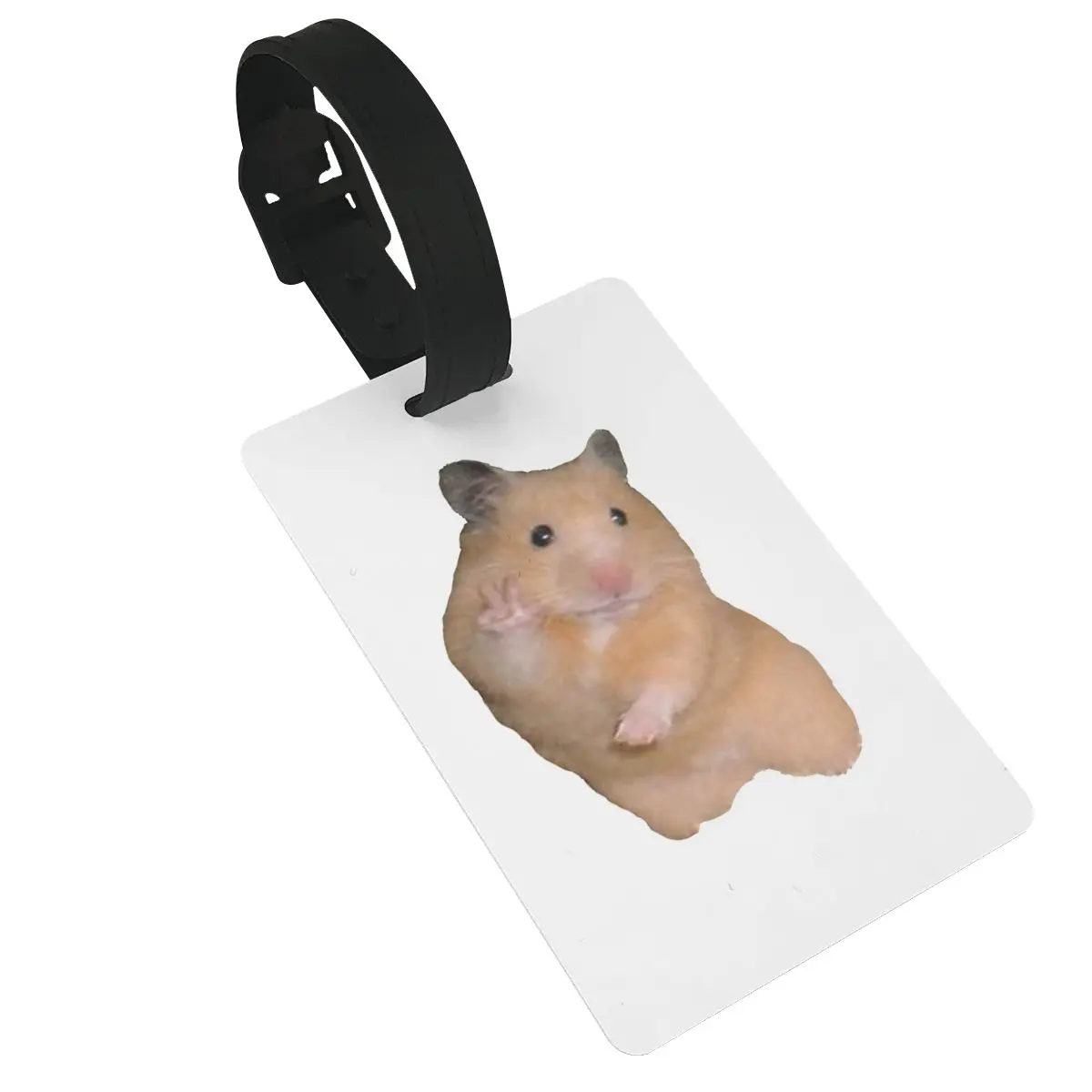 Vredesteken Hamster Bagagelabels Koffer Accessoires Reizen Pvc Schattige Bagage Instaplabel Draagbare Label Houder ID-Adres