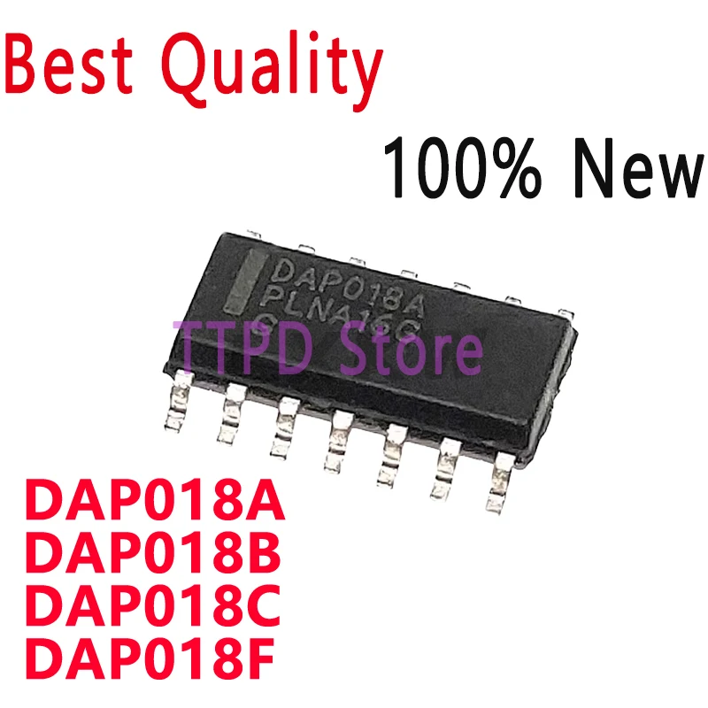 5/PCS New Original DAP018A DAP018B DAP018C DAP018F SOP14 LCD Power Management Chip In Stock