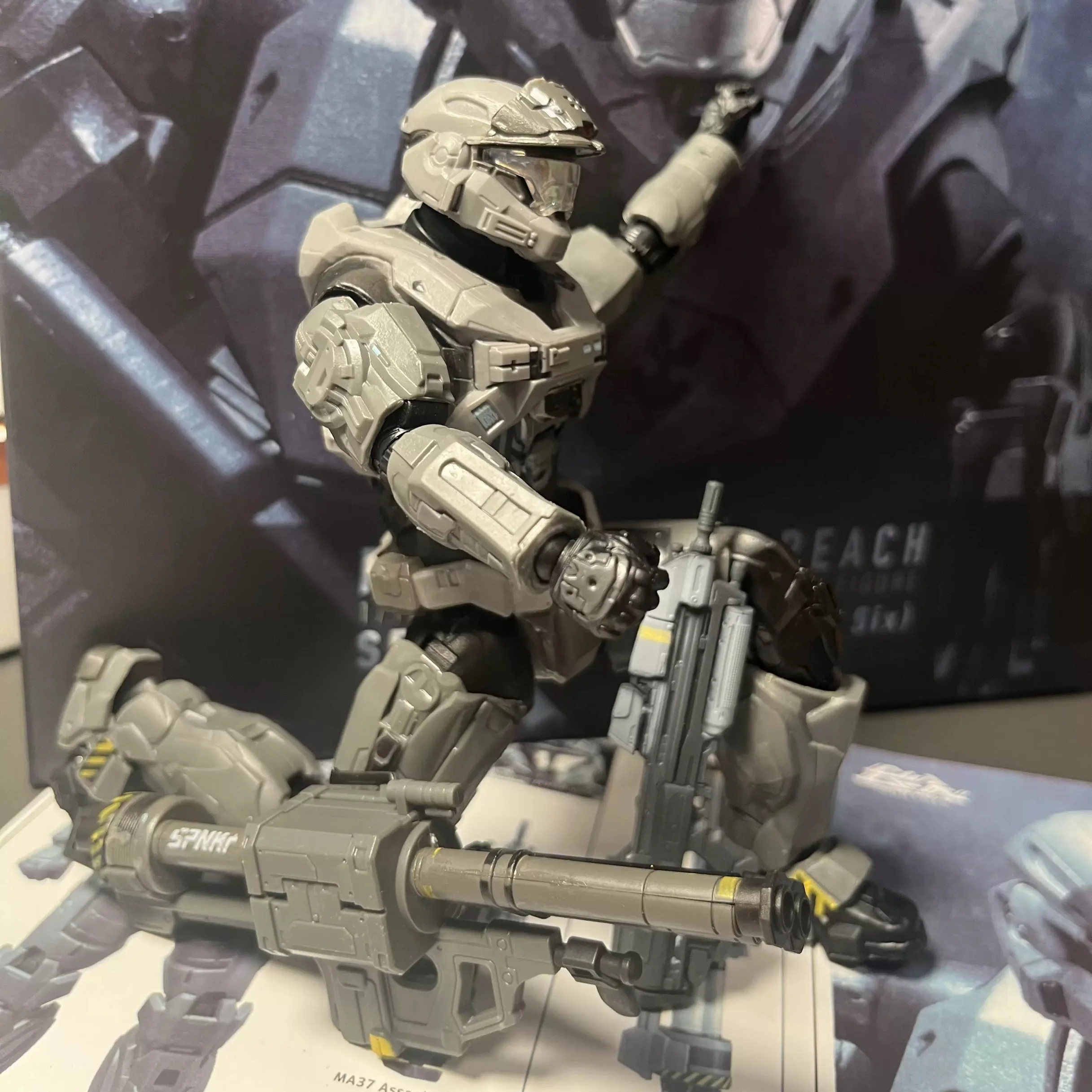 Spartan-B312 action figures Noble Six anime figure Halo:Reach Figure 1/12 figurine Room Decoration Christmas Gift for kids toys