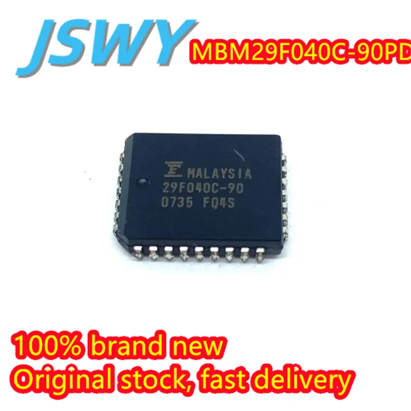 

(2/40 pieces) 29F040C-90 Original authentic MBM29F040C-90PD PLCC32 memory FLASH flash memory Spot electronics fast delivery