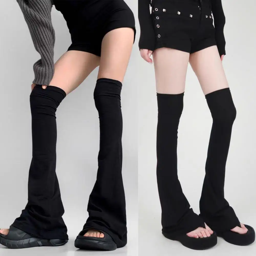 原宿系女性用フリル付きストッキング、オーバーニーハイソックス、ゴシックニーソックス、可愛いロリータロングソックス、フットカバー、女の子用セクシーレッグウォーマー