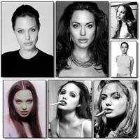 A-Angelina J-Jolie Classic Vintage Sticky Posters Vintage Room Bar Cafe Decor Nordic Home Decor