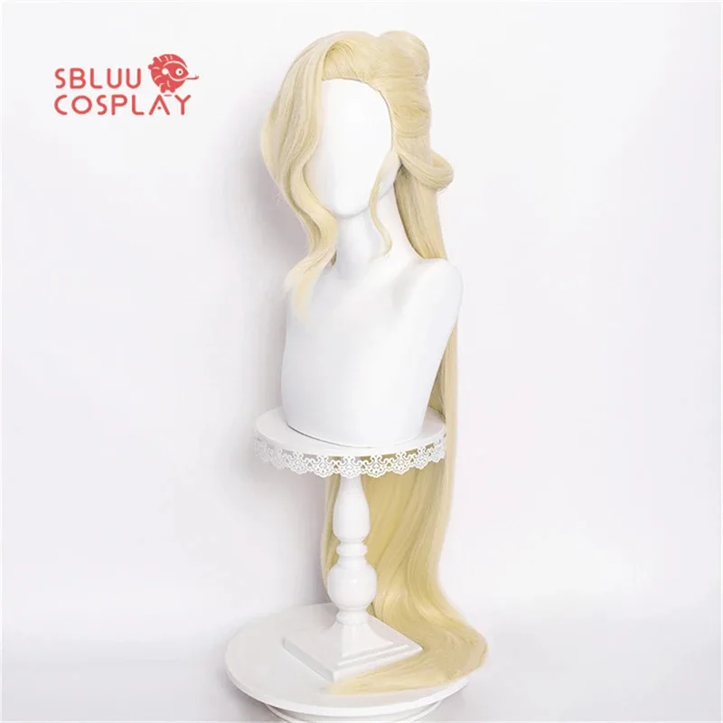 SBluuCosplay جينشين تأثير تأثيري لا سينورا شعر مستعار تأثيري