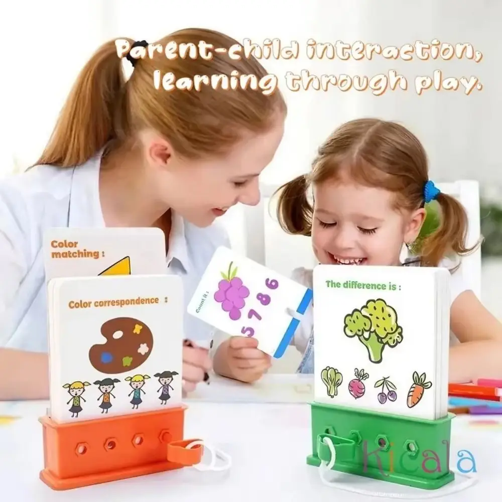 Montessori English Logic Key Puzzle Game Early Educational 3D Logic Key Thinking Training Multifunction Intellectual