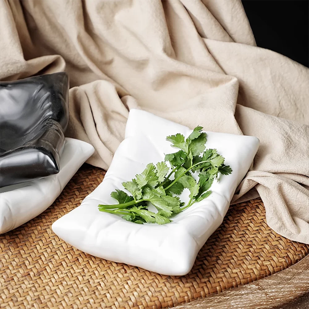 Pillow-shaped Silicone Tray Molds, Creative Salad Plates And Dessert Plates, Concrete Storage Trays, DIY Handcrafted Molds