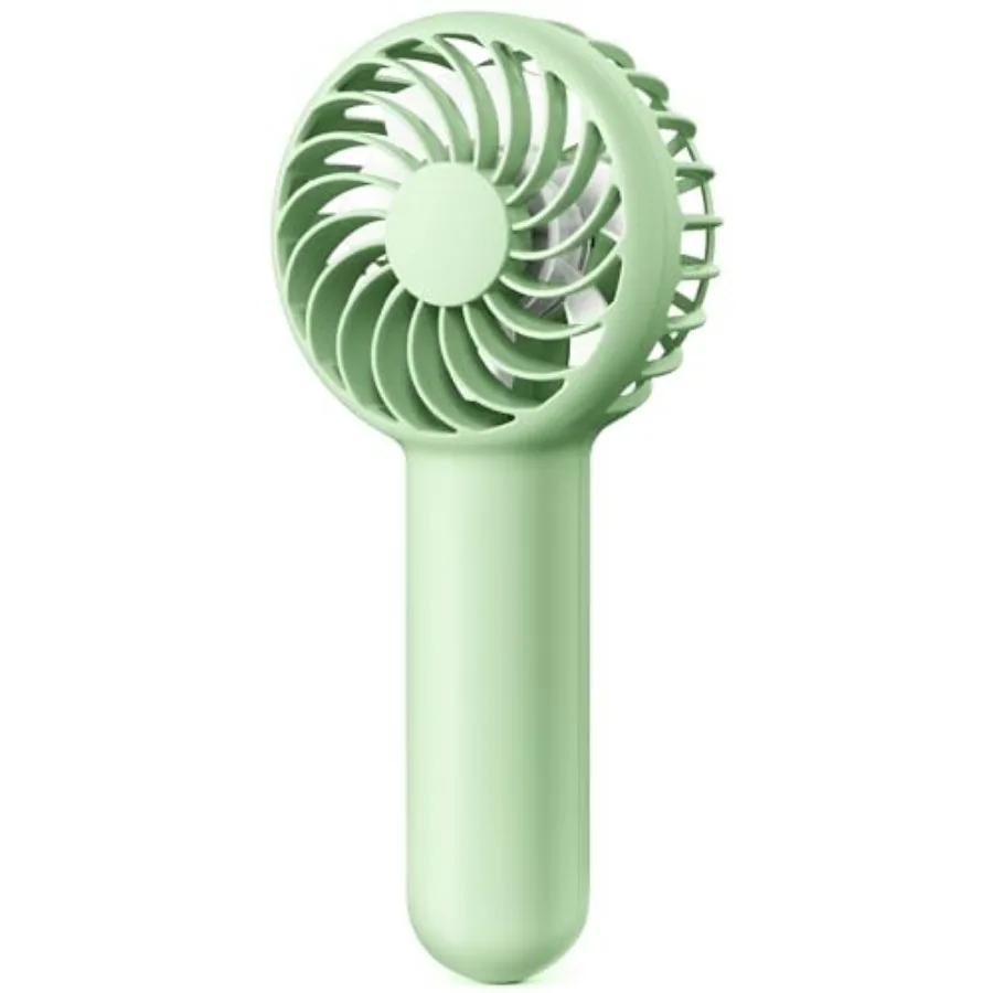 

Mini Portable Handheld Fan, 3 Speed Powerful Battery Operated, Small USB Rechargeable Personal Fan for Makeup Eyelash, Camping