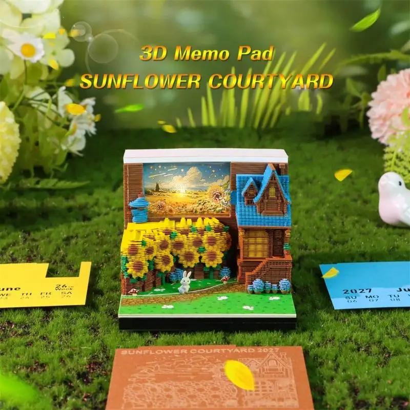Track the Complete 2027 Year with a 247-Page Tear-Off Calendar, Writable Reminder Sheets, and a Lighted Multi-Layer D2RC