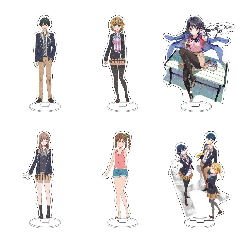 Figuras de Anime de la venganza de masamune-kun, modelo de soportes de acrílico, decoración de colección de Fans, regalo