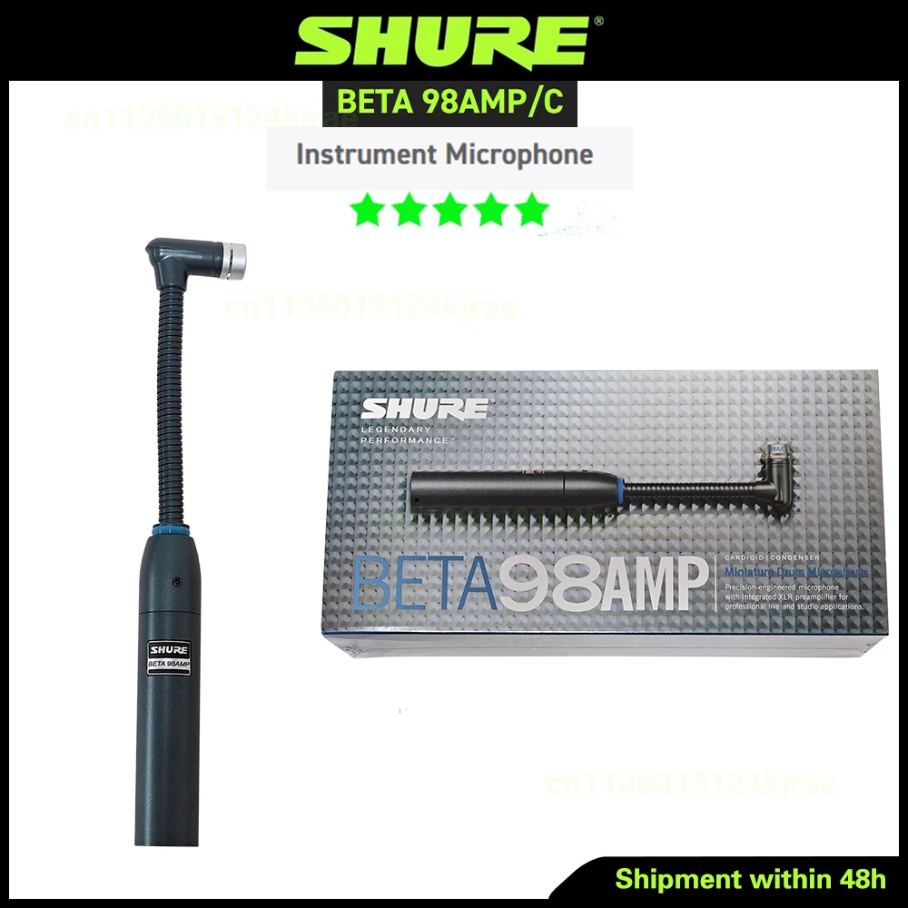 SHURE BETA98AMP/C Микрофон Военный барабан/медный барабан Ударный инструмент Микрофон Живая запись Прямая трансляция SHURE BETA98AMP/C Микрофон Военный барабан/медный барабан Ударный инструмент Микрофон Живая запись Прямая трансляция