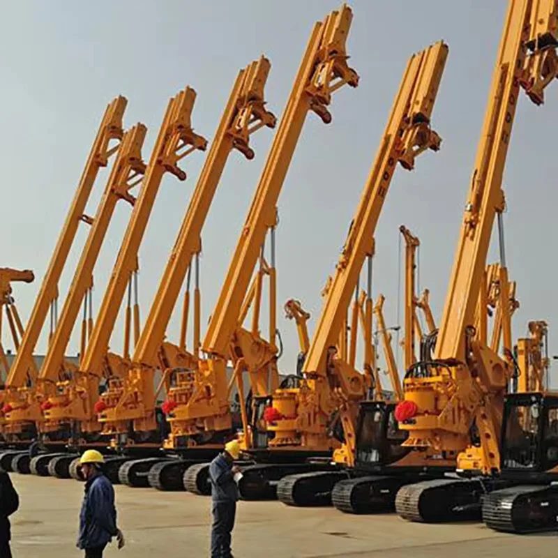 70m Depth Rotary Drilling Rig Hydraulic Drill Rig Foundation Machine 2200mm Diameter XR240E for Bridge Foundation Work