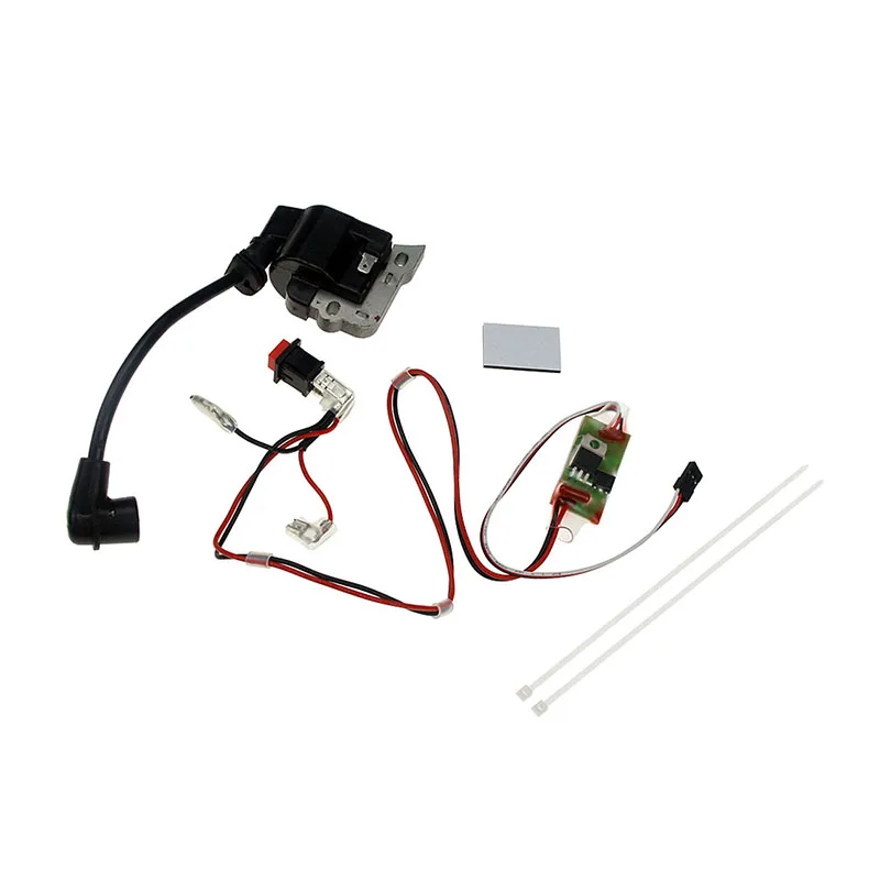 Afstandsbediening bescherming motor stopschakelaar en hoogspanningspakket kit voor 1/5 Hpi Rovan Km Baja Losi Redcat Fg 23cc-71cc motoren