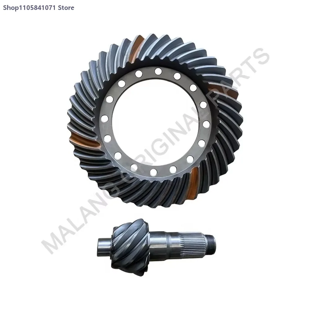 Tractor Crown Wheel Pinion Gear Set Heavy Duty Truck Ring and Pinion for Shacman FAW Sinotruck Wholesale