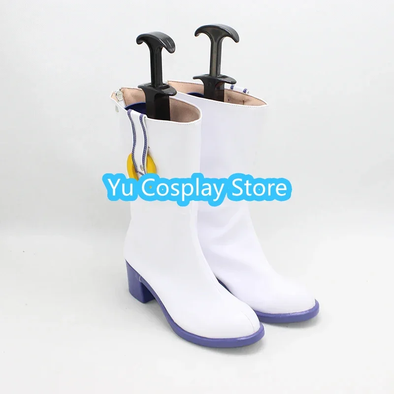 Game Pretty Derby Daiwa Scarlet Cosplay Shoes Halloween Carnival Boots Cosplay Prop PU Leather Shoes Custom Made