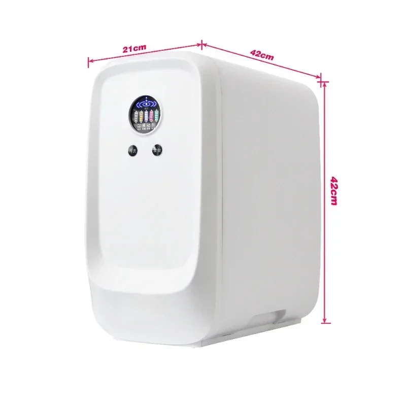 Household reverse osmosis five stage water purifier with bayonet type alkaline filter cartridge