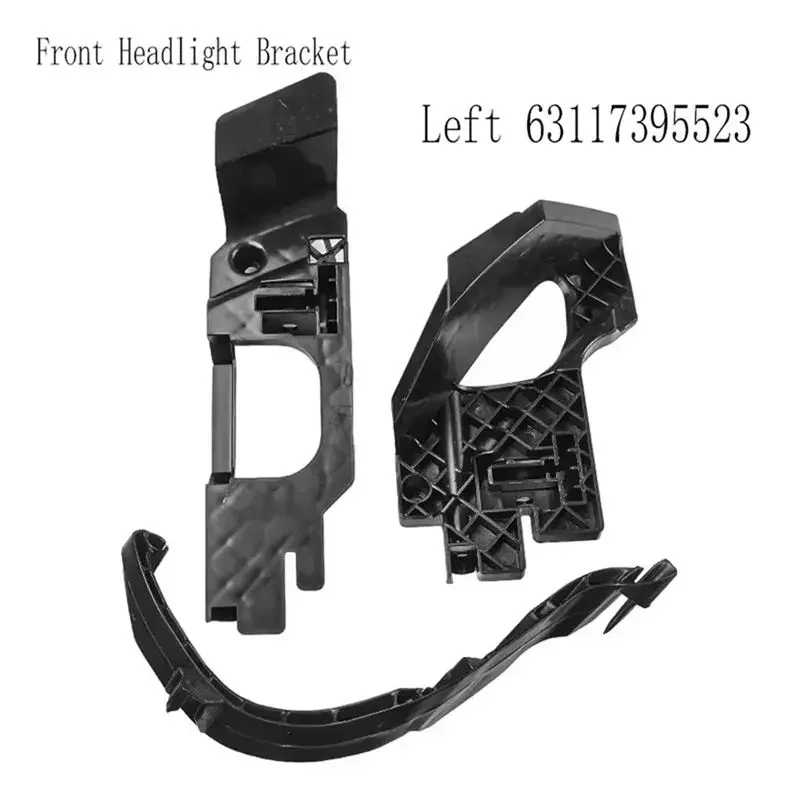 For BMW X6 F16 Front Headlight Bracket 63117395523 63117395524 Headlamp Support Mount Auto Replacement Accessories