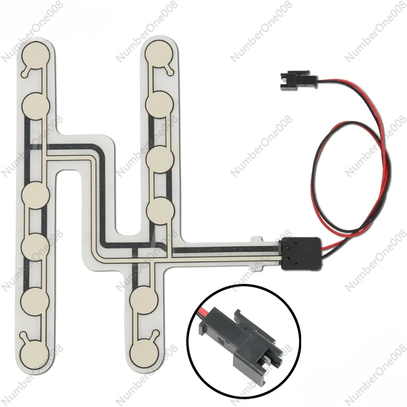 Car Seat Pressure Sensor School Bus Seat SBR Switch Fire Retardant Grade V-0