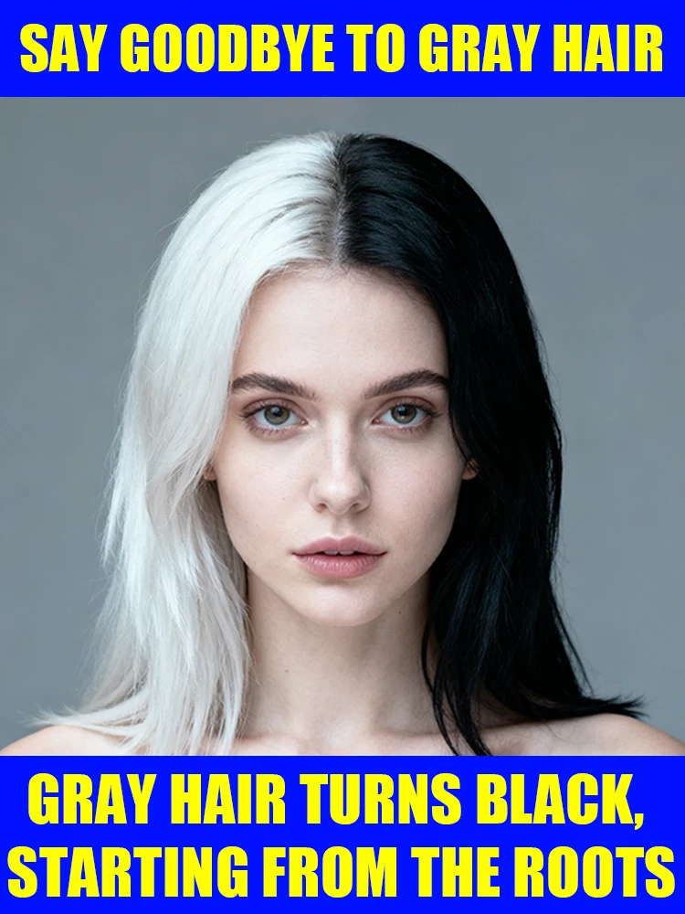 

Anti-gray hair serum, repairs gray and black hair, nourishes hair follicles, and prevents gray hair.