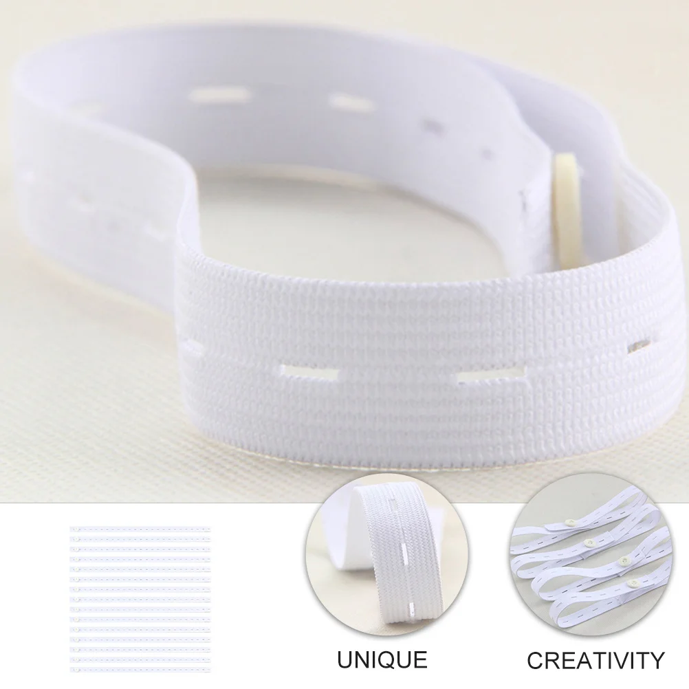 

15Pcs Diaper Fasten Buckle Infant Adjustable Baby Diaper Fixed Elastic Comfort Fit No Smell Material
