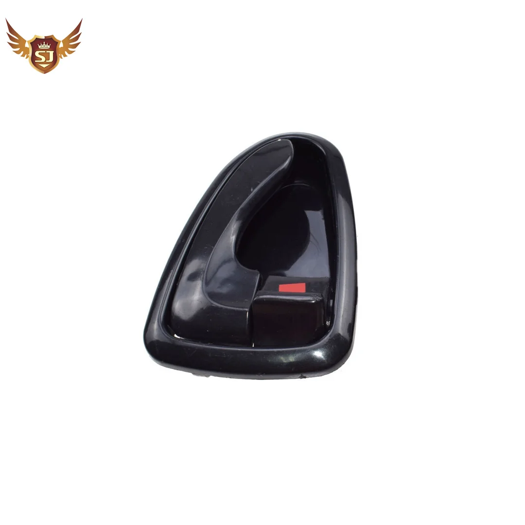 Poignée de porte intérieure lisse noire, gauche ou droite, adaptée pour Hyundi Accent Verna 2000-2006