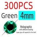 4mm Verde 300 piezas