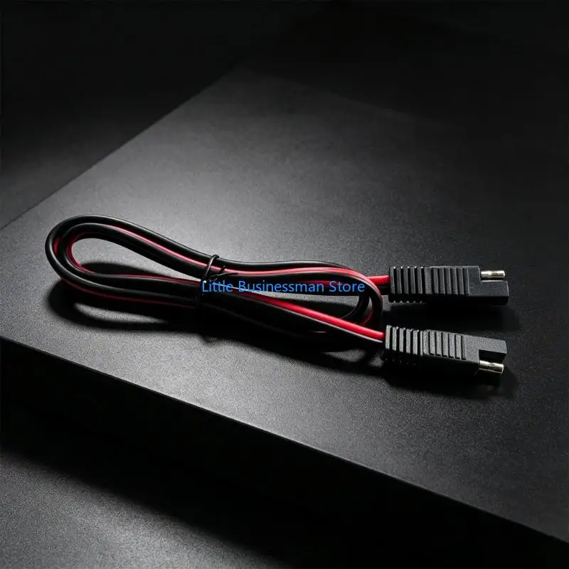 12 AWG Solar Battery Extension Cable 2 Pin 1 Meter for Vehicle Power Use M76A