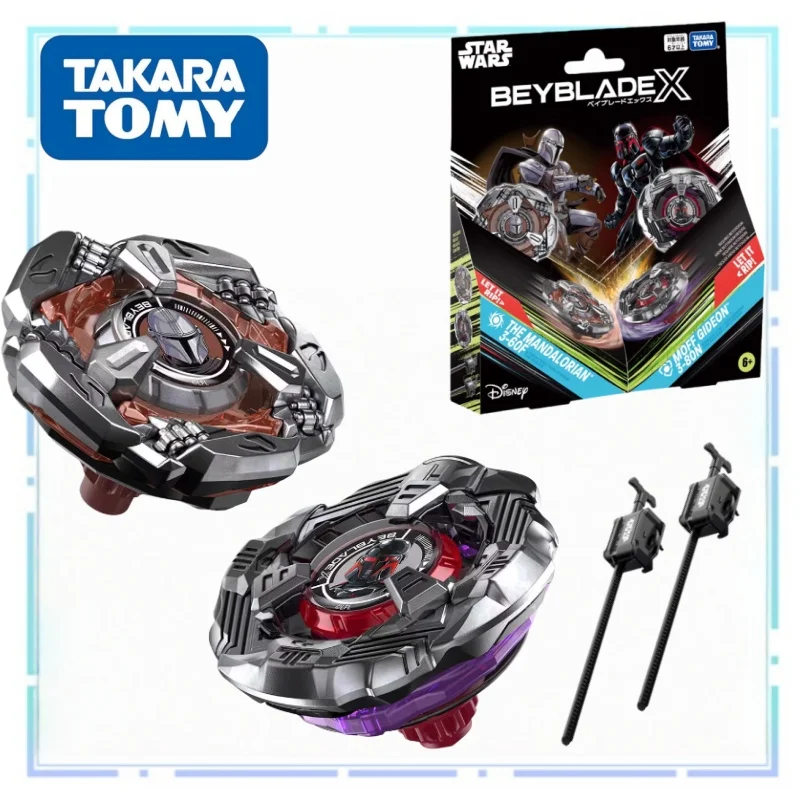 

Подлинная серия TOMY BEYBLADE X BX-00 «Звездные войны», набор «Мандалорец II», волчок, настольная боевая игра, коллекция периферийных устройств